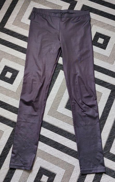 Лосини стрейч темно-сірі