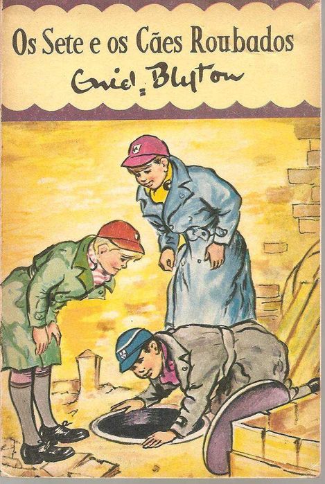 Alfarrabismo Juvenil Anos 60: 6 Livros Coleção "Os Sete", Enid Blyton