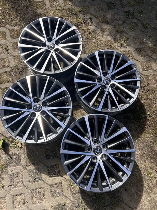 Felgi Lexus Komplet felg ES 18” NEW (8J, ET45) czujniki cisnienia