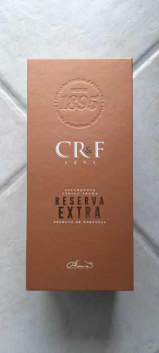 Caixa de cartão rígido - aguardente CRF (Reserva Extra) vazia