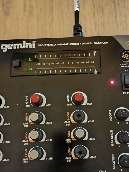 DJ-мікшер Gemini PS-676 Pro 2 3-канальний