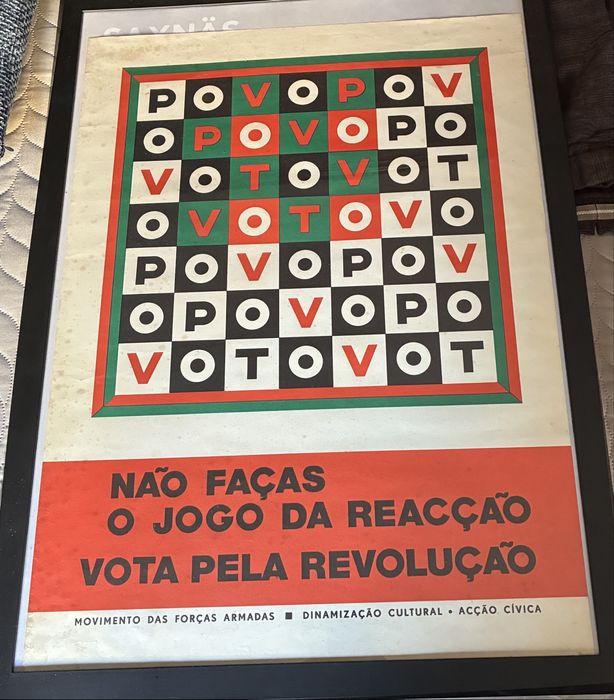 Poster Original 25 Abril MFA Vespeira
