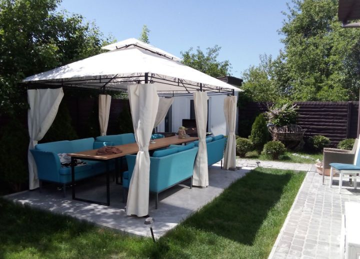 Аренда дома посуточно с большим бассейном и чаном.