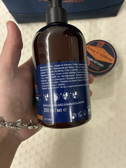 Conjunto King C. Gillette (sem qualquer uso)