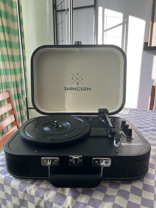 Gira-Discos SWINGSON On Stage BT preto