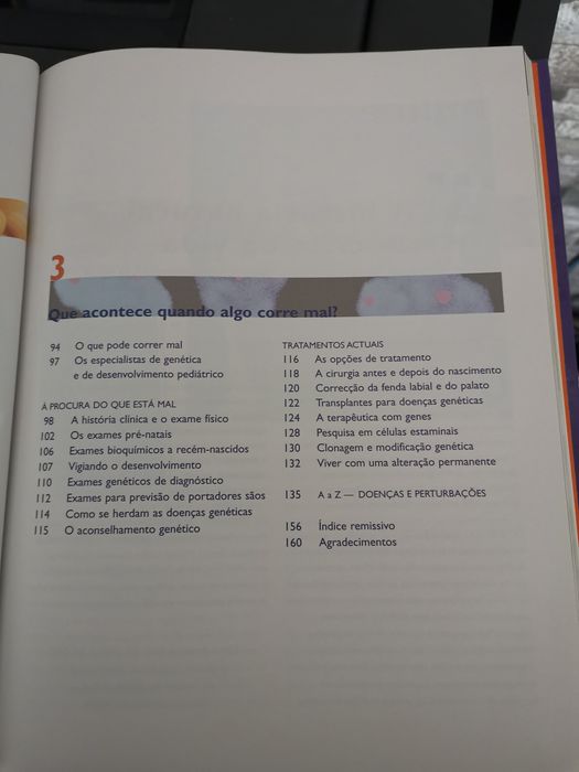 Livro genes e ciclo da vida