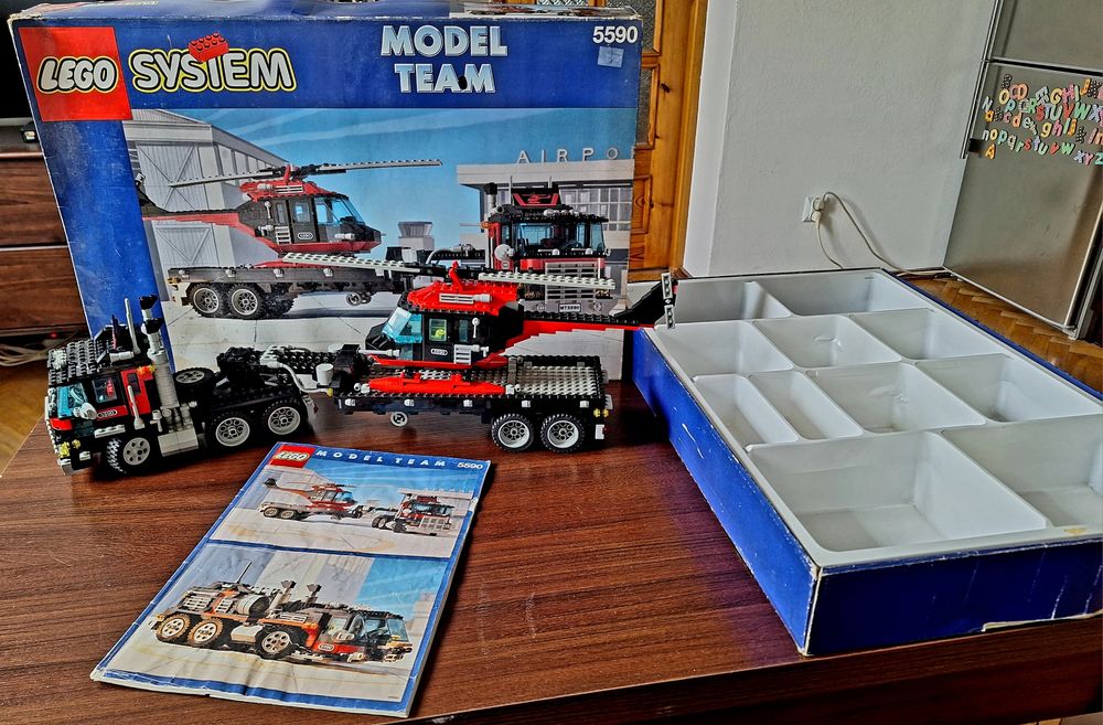 4 zestawy Lego Model Team