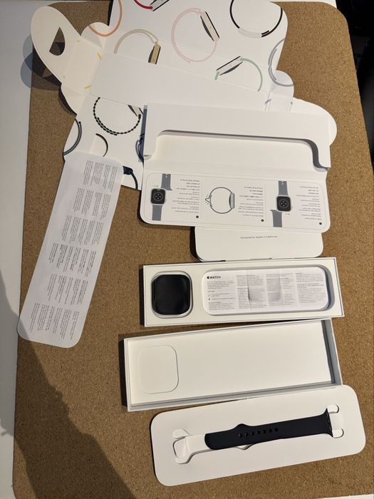 Apple Watch 9 45mm Midnight M & L
