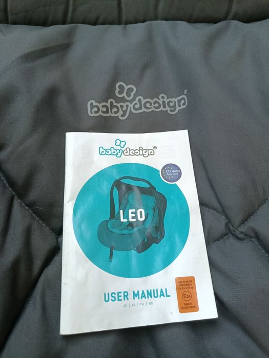 Автокрісло Baby Design Leo (група 0+) –
надійне за