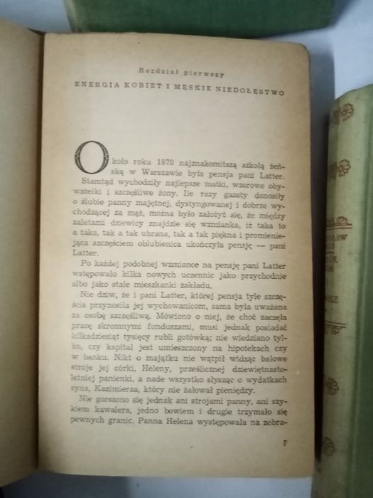 Bolesław Prus - Anielka / Nowele / Emancypantki - 5 książek, stare