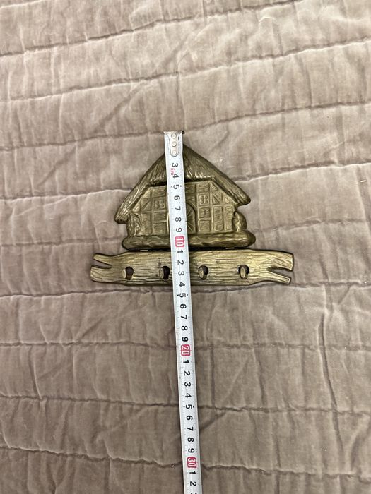 винтажная настенная ключница домик gilde германия