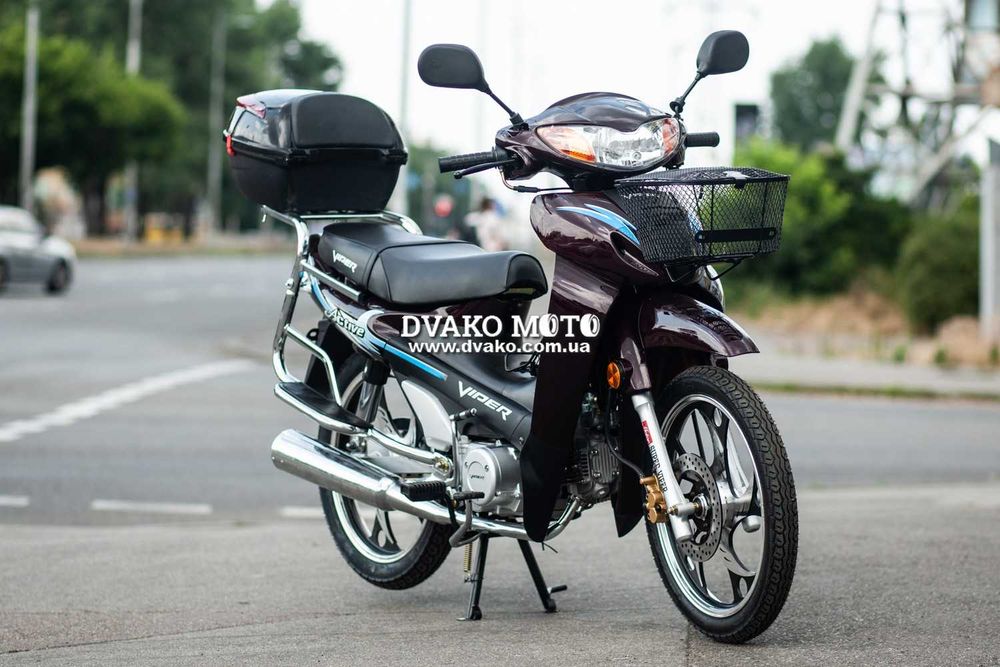 Новый Скутер / мопед Вайпер Актив 125 cc КРЕДИТ, Гарантия(МОТОСАЛОН) !