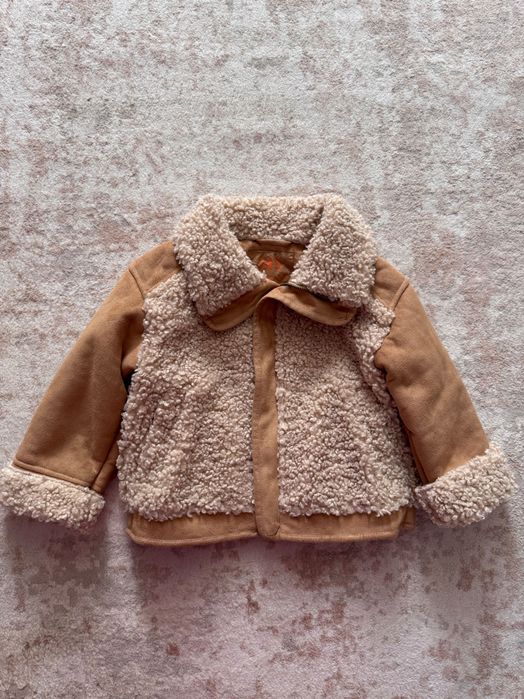 Демі сезонна куртка, дублянка Zara, 104 р.