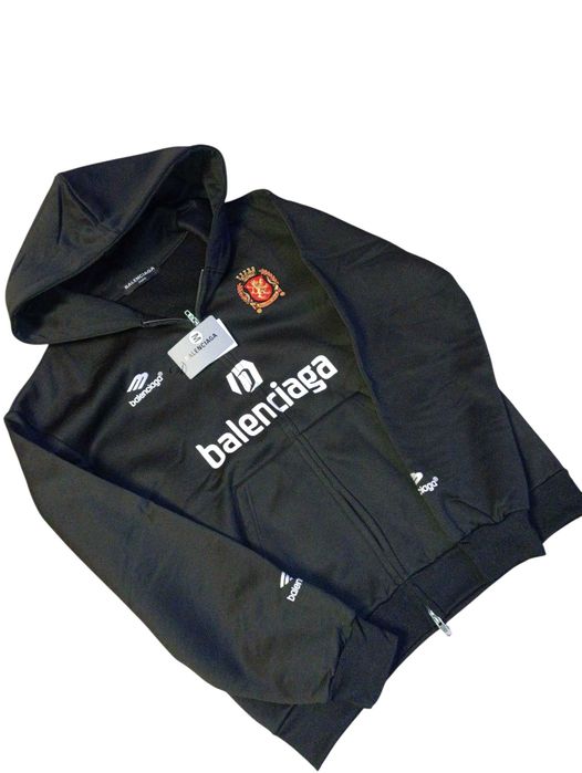 зип худи Balenciaga Soccer Paris 10 zip up