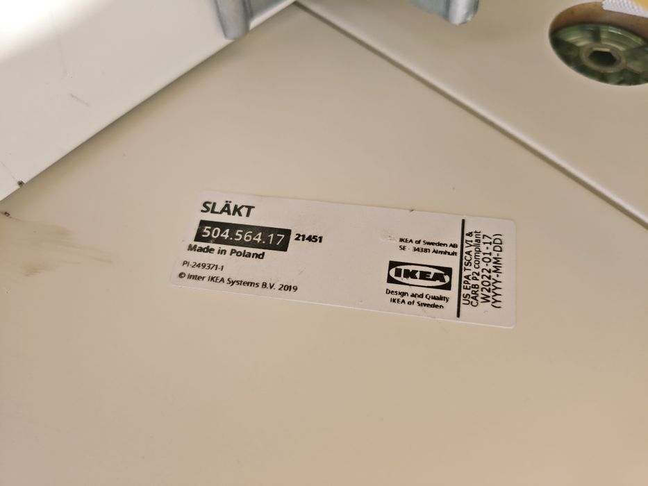 Białe Łóżko 80x200 cm IKEA/ transport