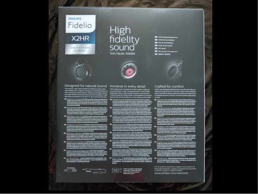 Наушники Philips Audio Fidelio X2HR. Навушники нові, не розпаковані