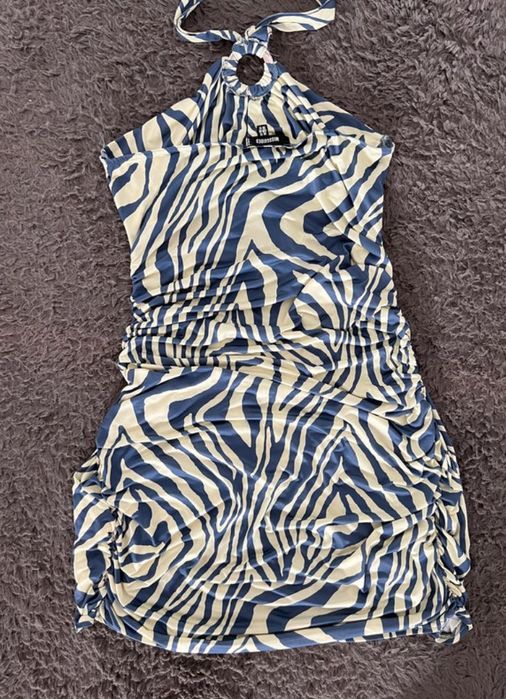 Sukienka mini bodycon, Missguided, rozm. XXL, zwierzęce wzory