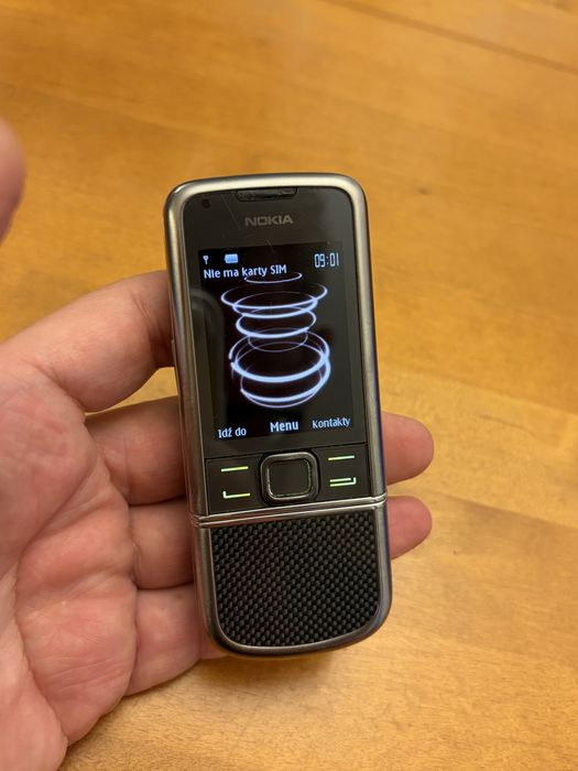 Nokia 8800 Arte Carbon - 100% cala w oryginale. Made in Korea! Okazja!