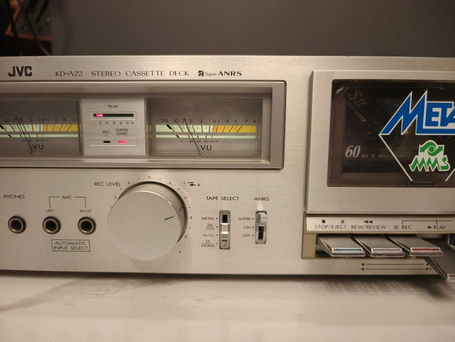 JVC KD-A22 Rzadki magnetofon kasetowy ! OKAZJA ! VINTAGE