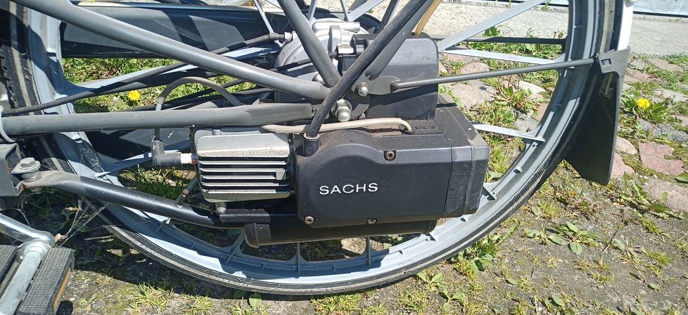 Rower dwuosobowy Tandem Sparta silnik spalinowy Sachs