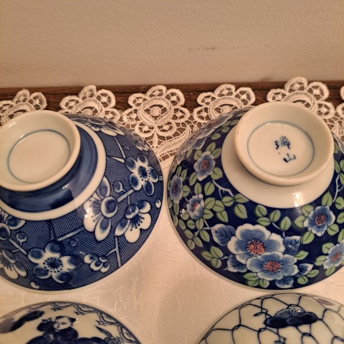 Tacas porcelana japonesas