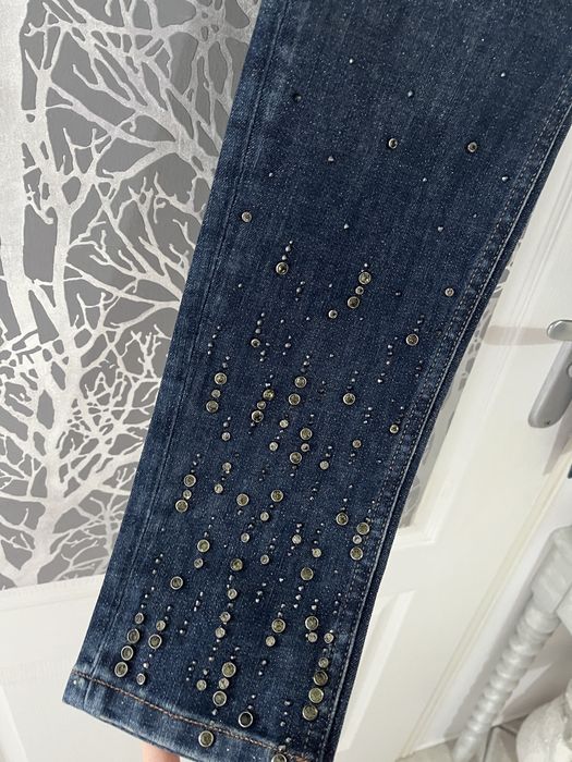 Dishe spodnie dzinsy skinny cyrkonie  Miley nowe 27