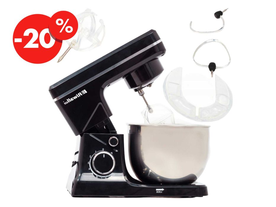 Robot Kuchenny Planetarny Mikser 2500W 7w1 4L Riwall RRP-01 - OKAZJA