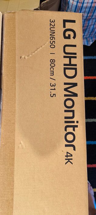 LG Monitor UHD 4k 80cm 32un650. Z 2021r