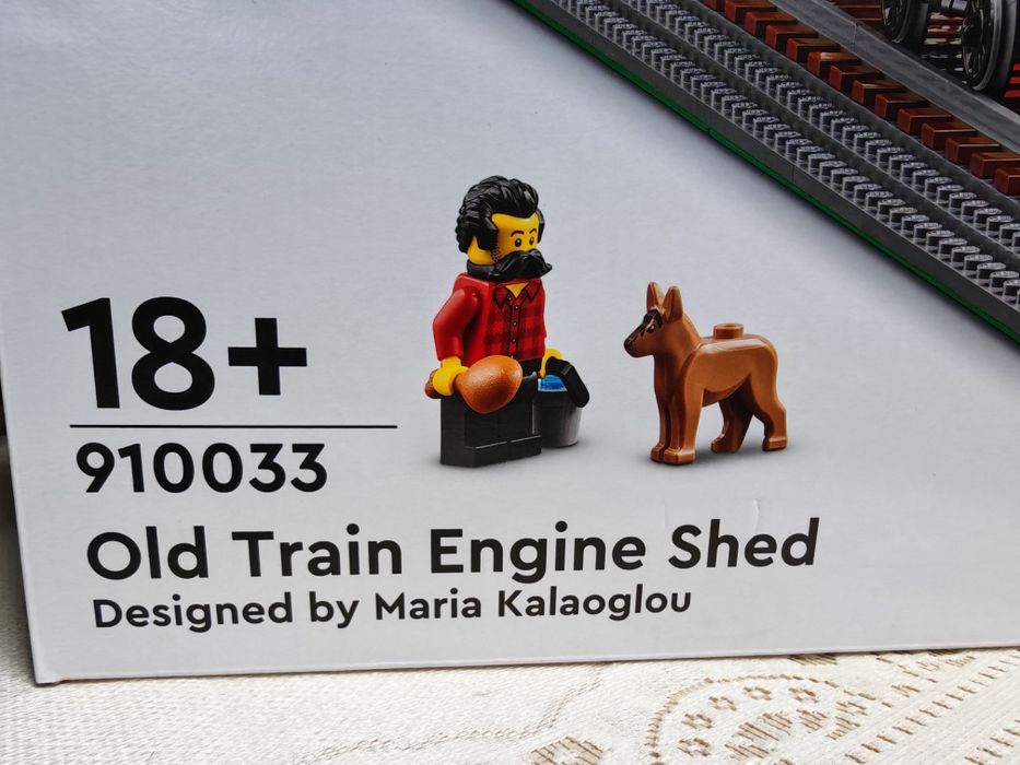 Zestaw LEGO Bricklink 910033 seria 1 Stara Parowozownia NOWY!