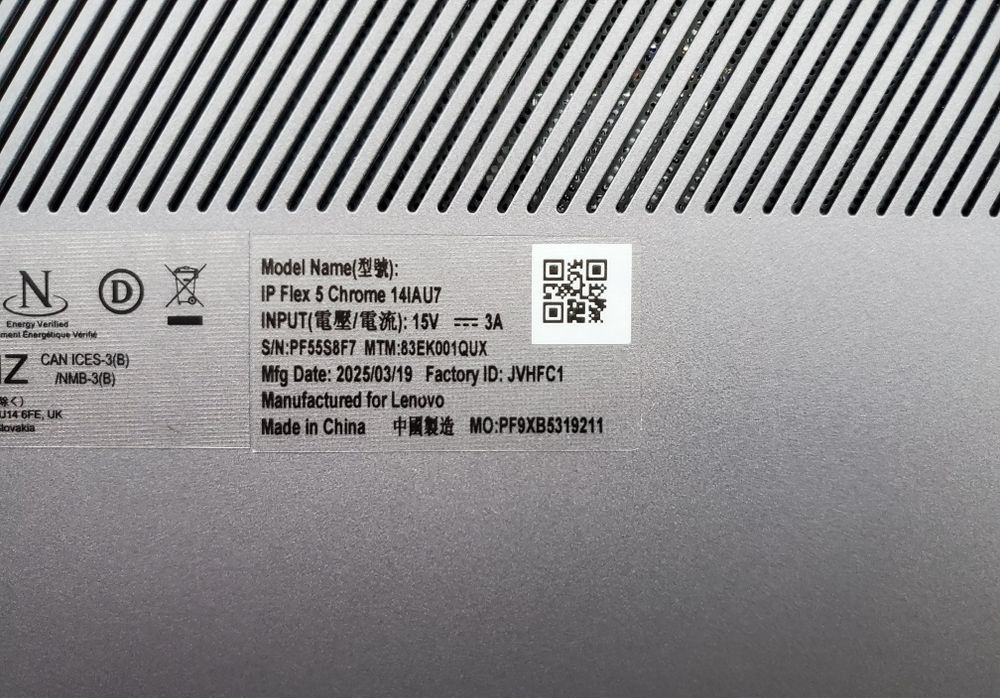 Lenovo IdeaPad Flex 5 Chrome 14IAU7 i3-1315U 8/256 2025 р