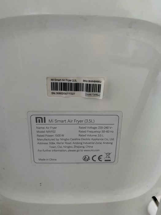 Mi SMART Air Fryer 3,5l