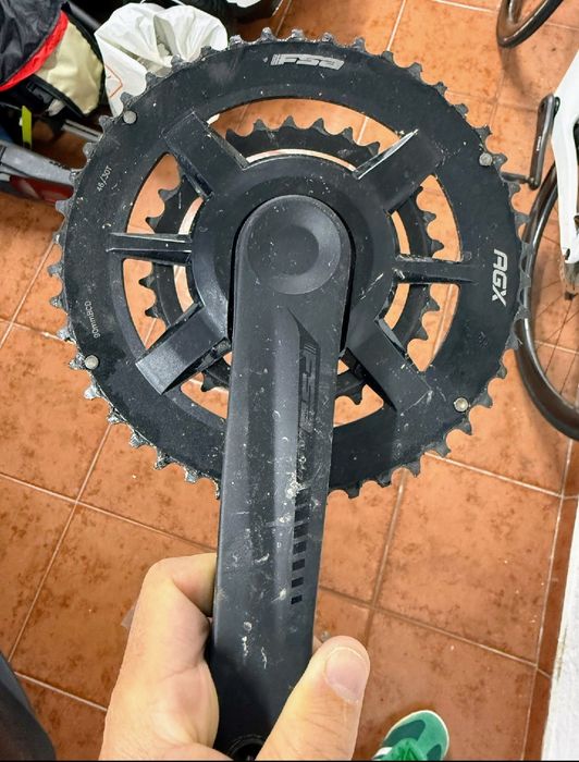 Pedaleiro FSA AGX 2x10/11v 46/30T