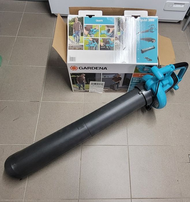 Odkurzacz Dmuchawa oraz rozdrabnianie do liści 3 w 1 firmy Gardena