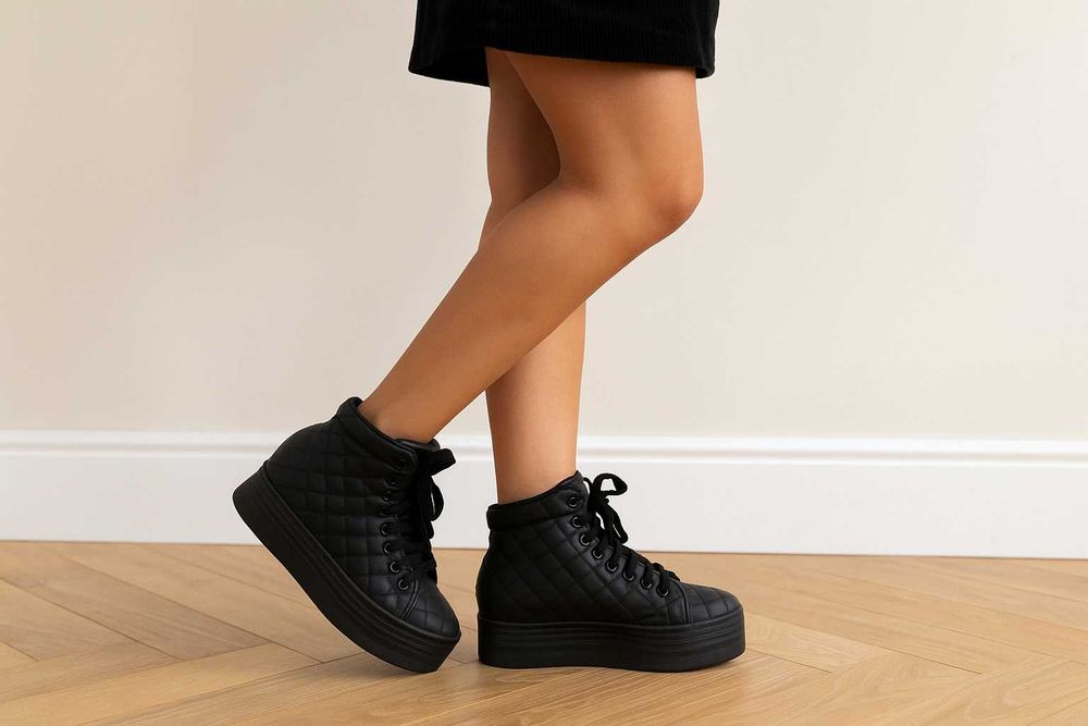 High-Top Sneakers JC PLAY BY JEFFREY CAMPBELL black Снікерси Кросівки