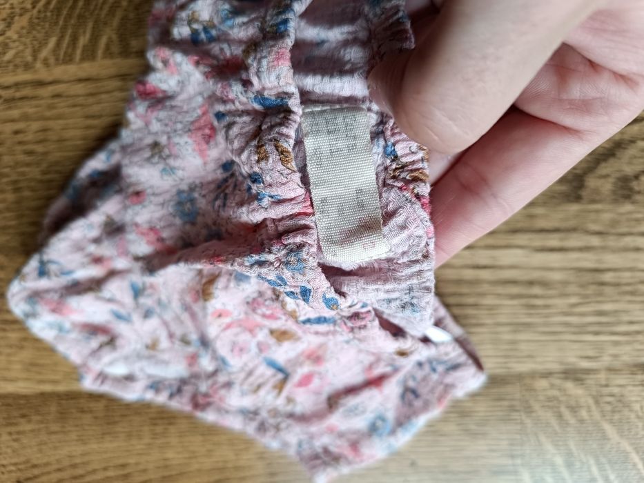 Zara Mini spodenki á la majtki r. 9-12 miesięcy