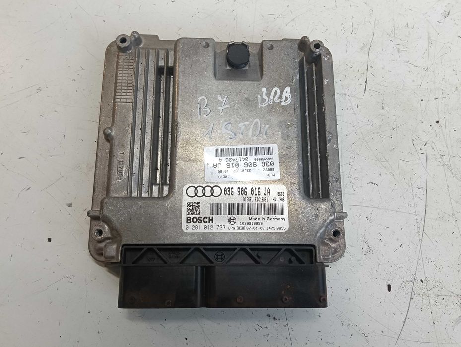 Sterownik Silnika Komputer Audi A4 b7 1.9 tdi BRB 03G,906,016JA WYSYŁK