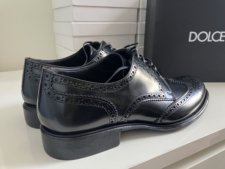 Dolce&Gabbana markowe męskie buty lakierowane Nowe 44.5