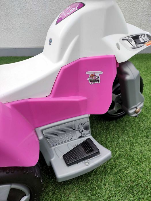 Moto elétrica criança rosa