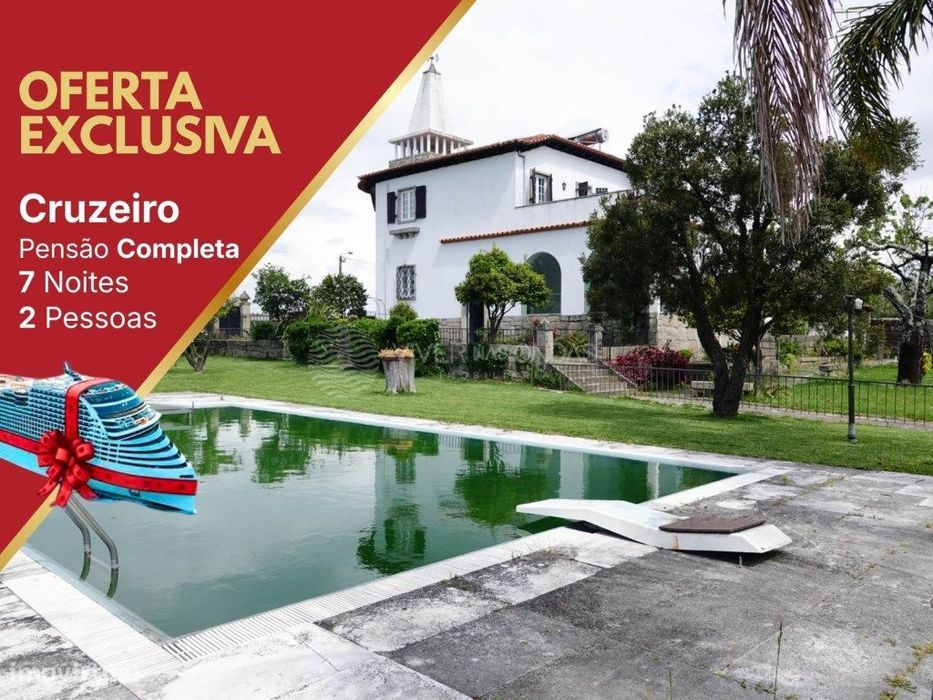 Quinta com sala de eventos e casa secular - Castêlo da Maia.