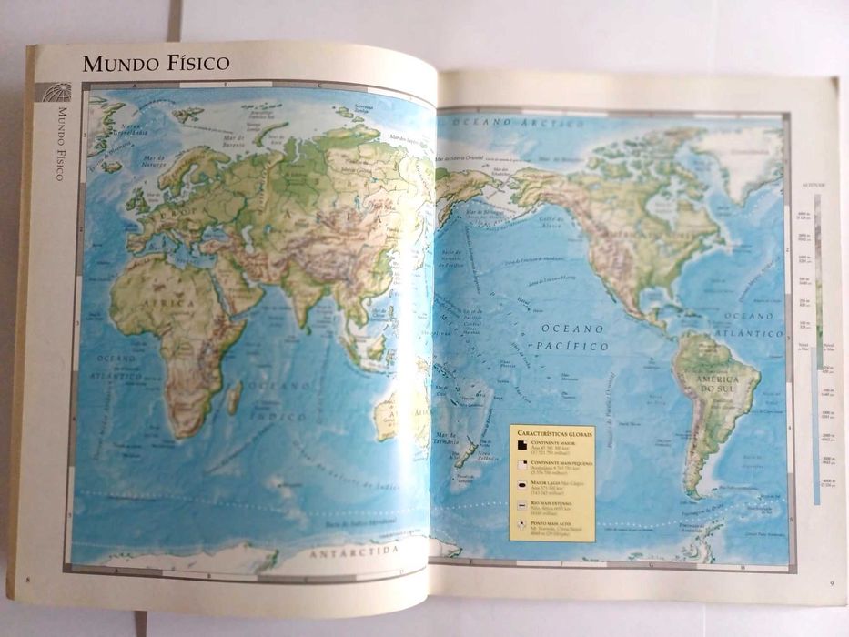 Grande Atlas geográfico Dorling Kindersley, Editora Civilização 2004