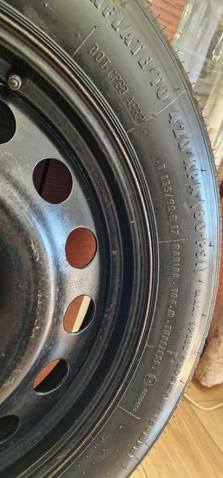 Koło dojazdowe / zapasowe BMW 5x120 135x90 R17 / Idealny stan