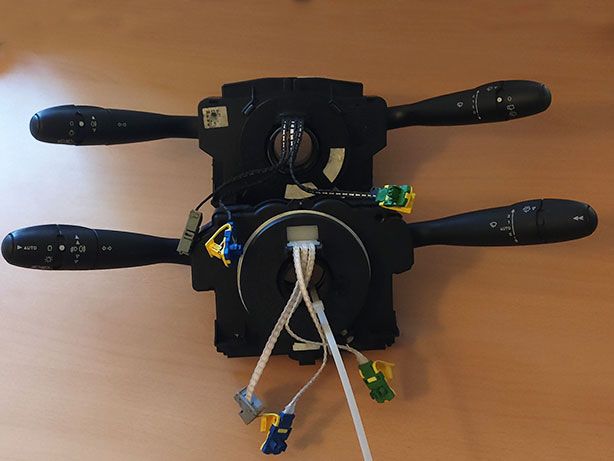 Comutadores Luzes Piscas Fita AirBag Peugeot 406/407 (Com Garantia)