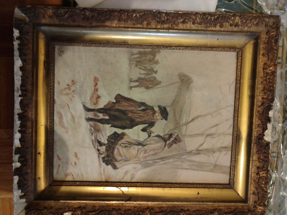 Quadro G. Neves pintado