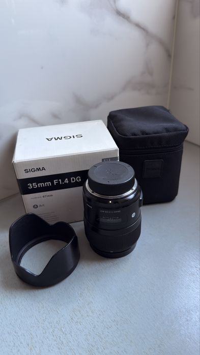 Objetiva sigma 35mm 1.4 para Nikon