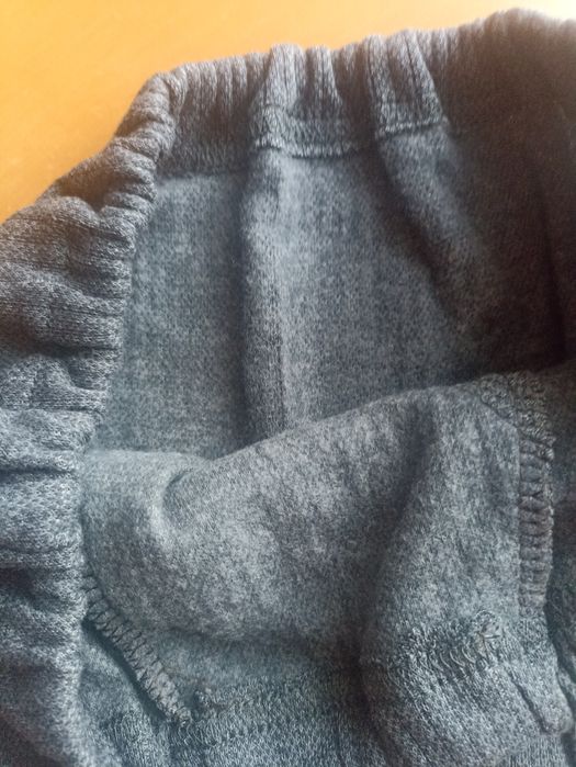 Męskie, ciepłe, popielate, slipy męskie XL