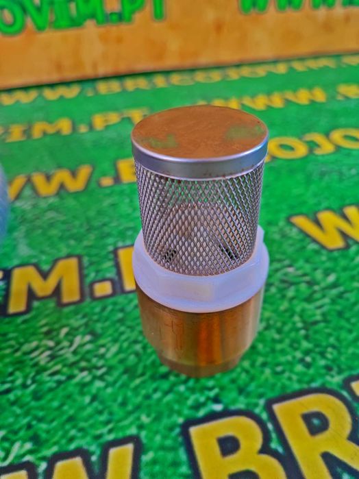 Tubo de Pesca Rígido Canelado 1" - 7 Mts + Pinha Latão C/Filtro -NOVOS