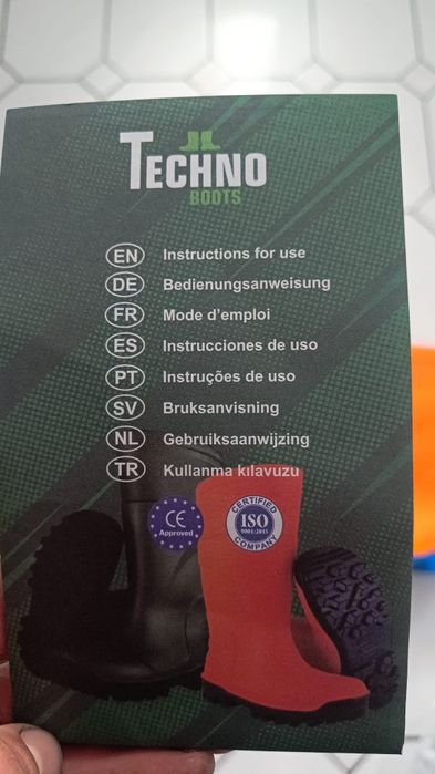 Kalosze robocze, bardzo ciepłe. Rozm. 42