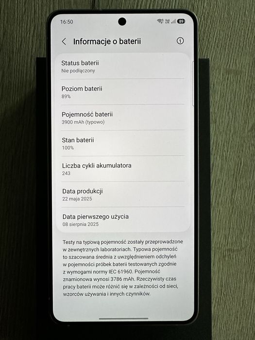 Samsung S25 EDGE 256gb