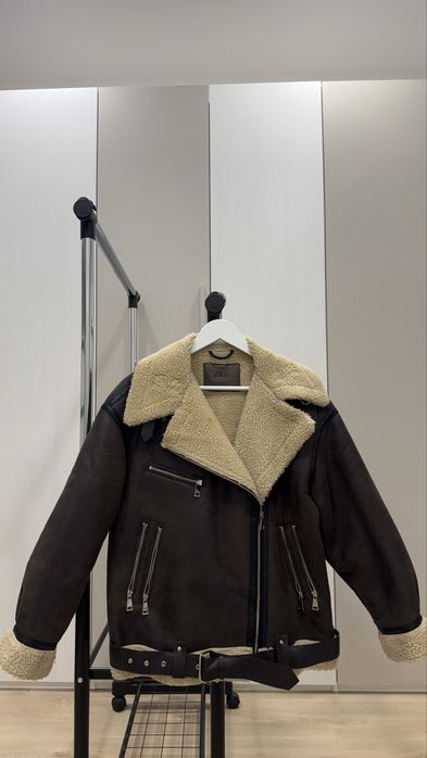 Дублёнка Zara жіночя