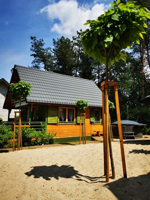 Domek całoroczny letniskowy zalew Chańcza,  Balia sauna URLOP